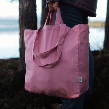 OMOM Ekologisk Tygkasse | Tote bag ORIGINAL - Rosa