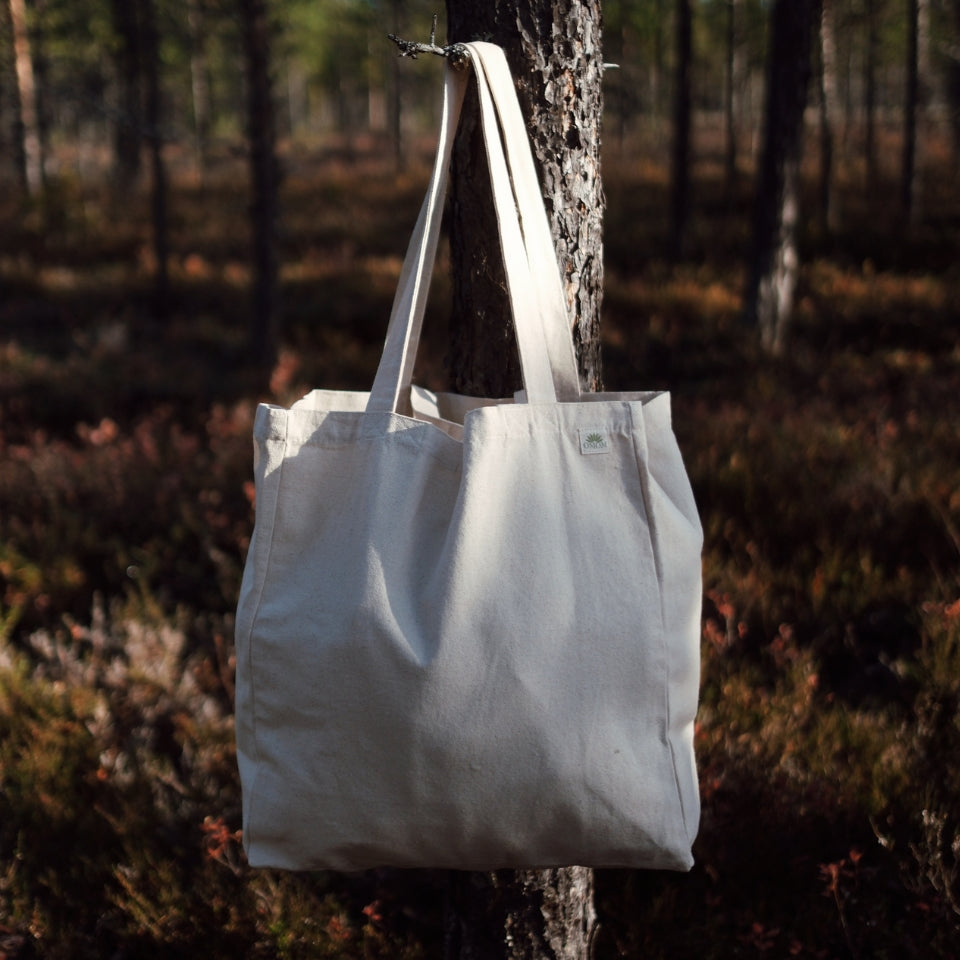 OMOM Ekologisk Tygkasse | Tote bag ORIGINAL - Natur